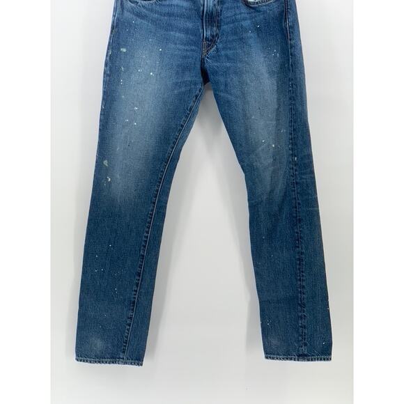 POLO RALPH LAUREN Men's Medium Blue Denim Regular-Fit Straight Leg Jean SZ 30X32 - Picture 6 of 12